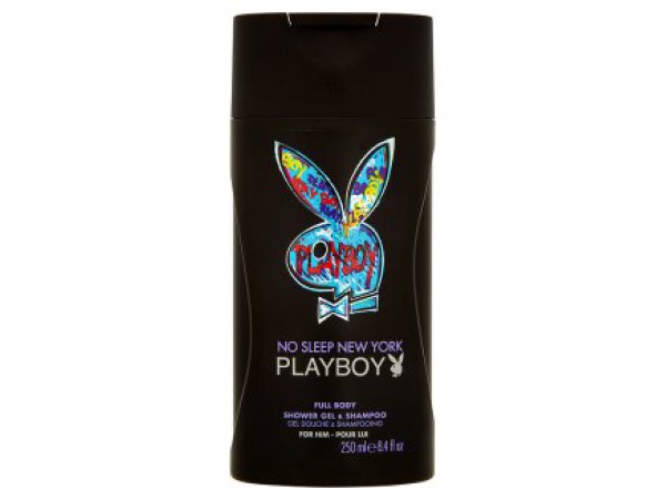 Playboy Гель для душа "No Sleep New York 2в1", 250 мл